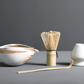 Ceramic & Bamboo Matcha Set with Whisk & Spoon | Elegant Tea Ritual for Mindful Preparation