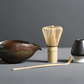 Ceramic & Bamboo Matcha Set with Whisk & Spoon | Elegant Tea Ritual for Mindful Preparation