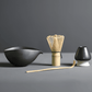 Ceramic & Bamboo Matcha Set with Whisk & Spoon | Elegant Tea Ritual for Mindful Preparation
