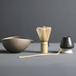 Ceramic & Bamboo Matcha Set with Whisk & Spoon | Elegant Tea Ritual for Mindful Preparation