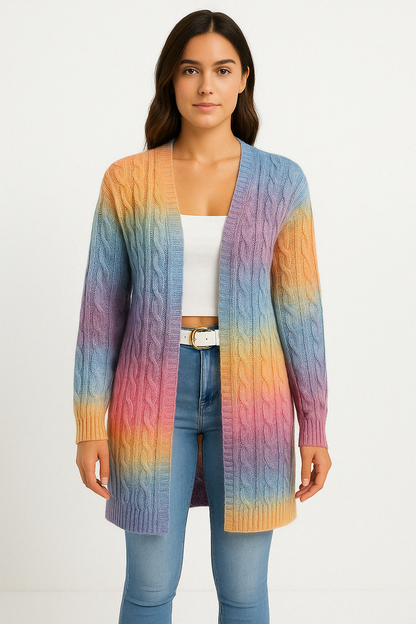Ann | Women's Elegant Long Cardigan for Winter