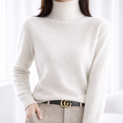 Undine | Women's Ribbed Roll-Neck Jumper