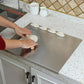ChefGuard | Stainless Steel Chopping Board with Non-Slip Pads | Durable Surface for Clean and Safe Food Prep