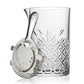 Classic Mixology | 4 Piece Cocktail Mixing Glass Set with Durable Glass Pitcher | Essential Tools for Home Bartenders