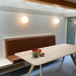 Contemporary Globe Wall Light | LED Sconce with Frosted Glass Diffuser | Ideal for Modern Interiors