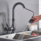 Contemporary Kitchen Mixer Tap with Pull-Out Spray & 360° Swivel Spout for Enhanced Functionality - photo 6