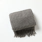 Cozy Comfort | Solid Knitted Sofa Blanket with Elegant Design | Versatile Throw for Year-Round Warmth