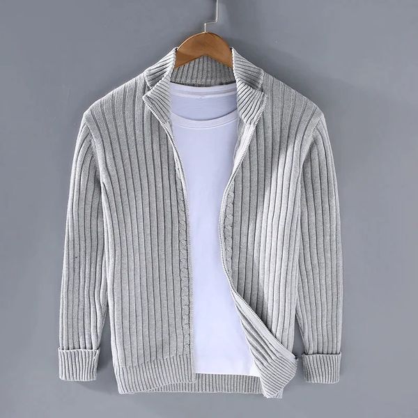 Ravello | Ribbed Zip-Up Cardigan for Winter