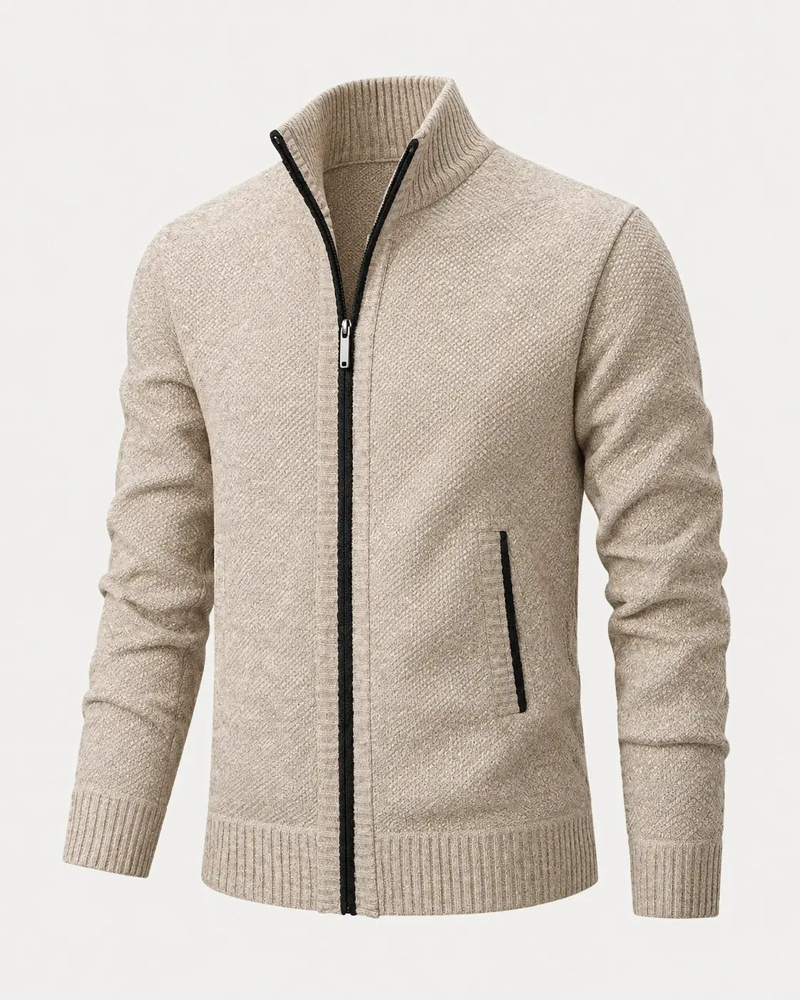 Joseph | Men's Stylish Knit Zip-Collar Jumper for Winter