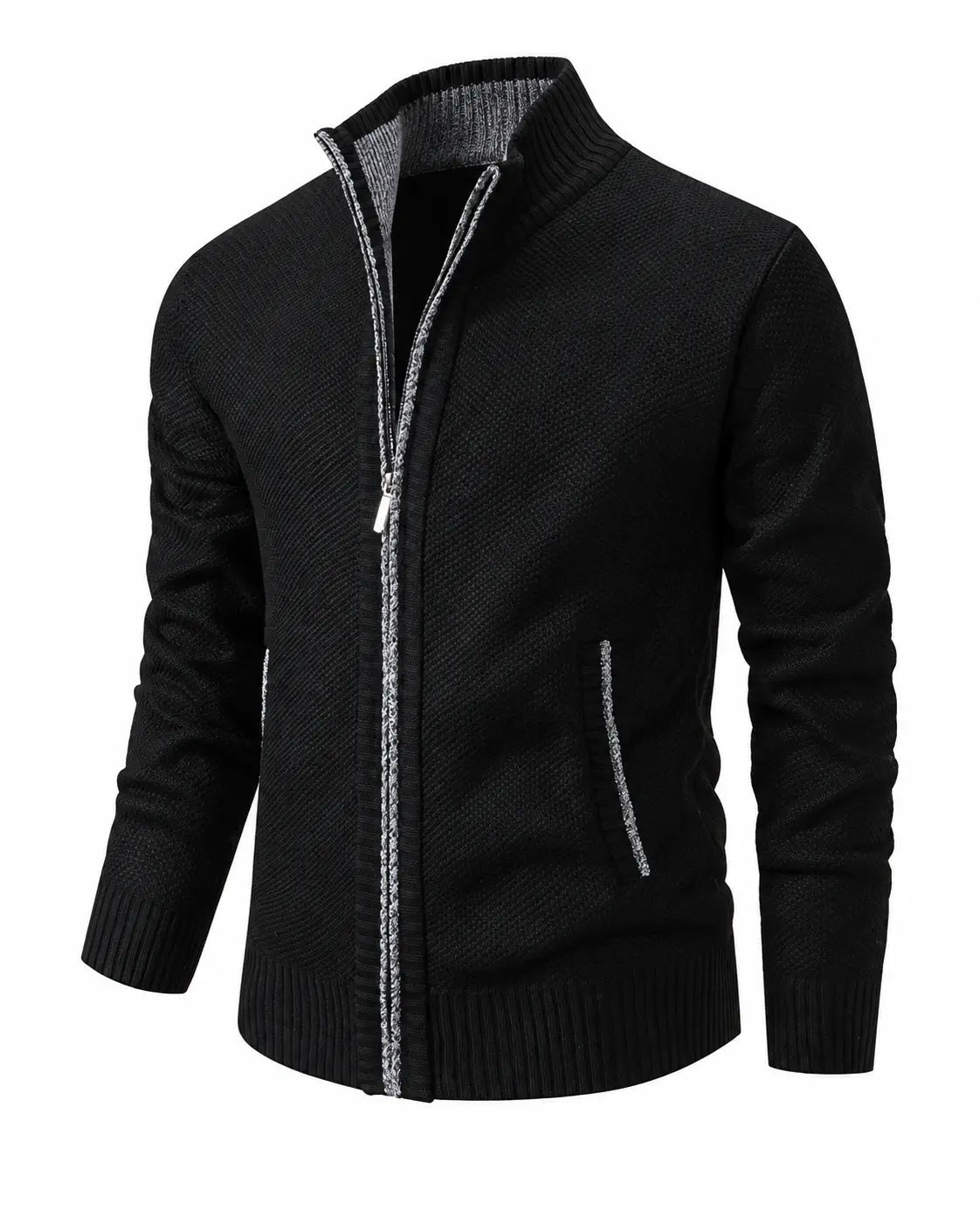 Joseph | Men's Stylish Knit Zip-Collar Jumper for Winter