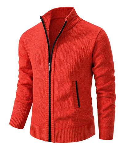 Joseph | Men's Stylish Knit Zip-Collar Jumper for Winter