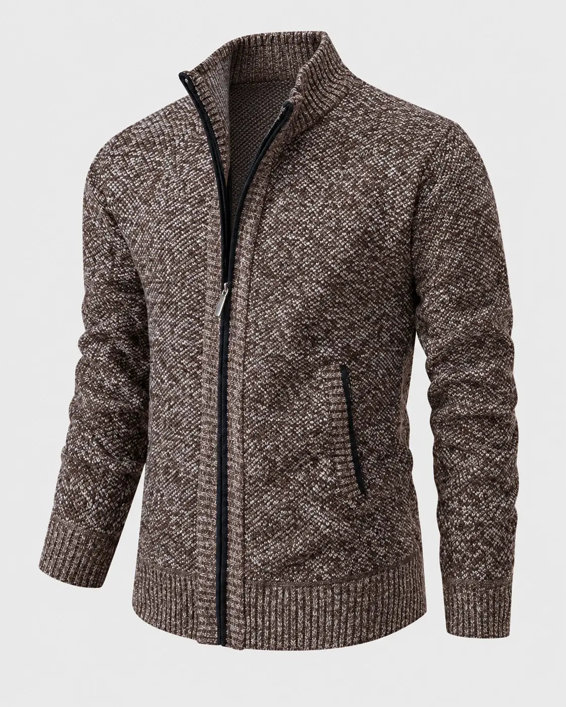 Joseph | Men's Stylish Knit Zip-Collar Jumper for Winter