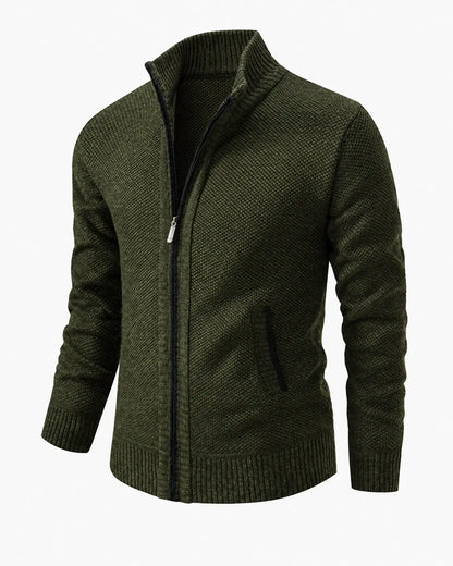 Joseph | Men's Stylish Knit Zip-Collar Jumper for Winter