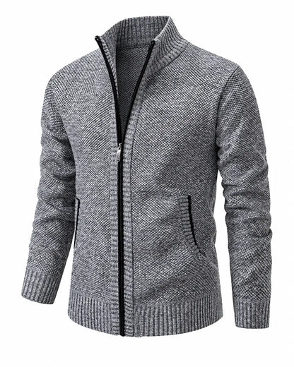 Joseph | Men's Stylish Knit Zip-Collar Jumper for Winter