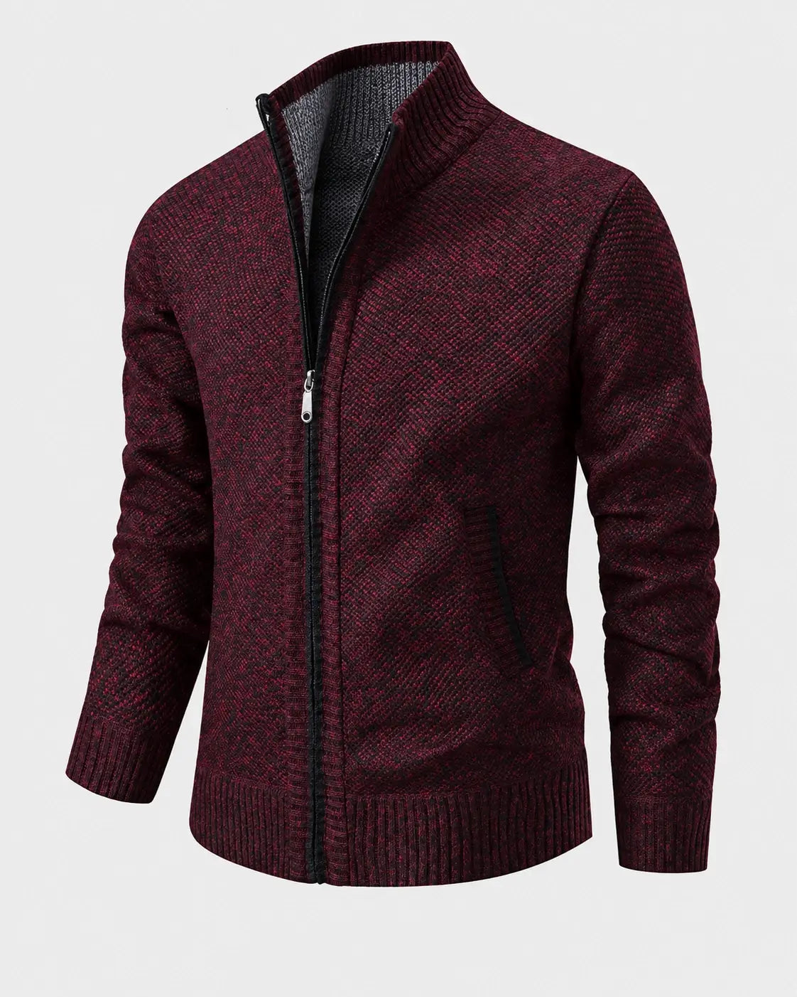 Joseph | Men's Stylish Knit Zip-Collar Jumper for Winter