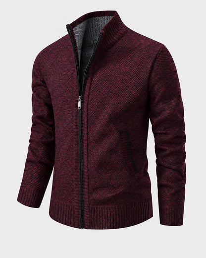 Joseph | Men's Stylish Knit Zip-Collar Jumper for Winter