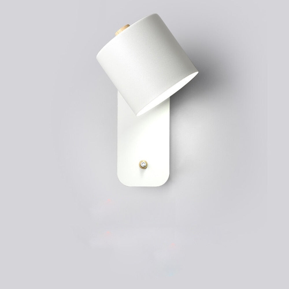 DINO | Modern LED Wall Lamp Sconce with Integrated Switch & Metal Design for Elegant Indoor Lighting