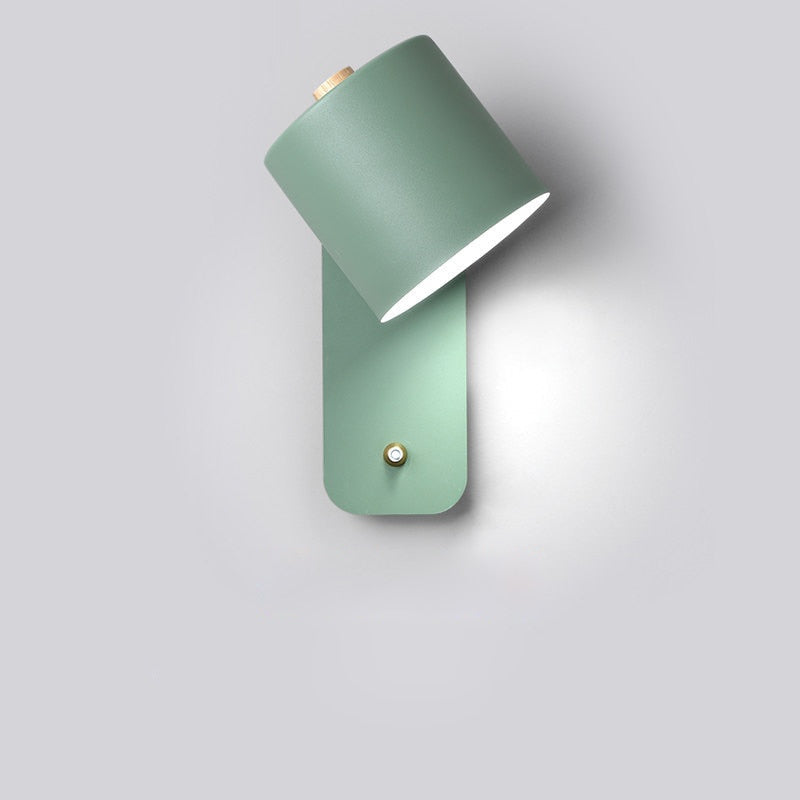 DINO | Modern LED Wall Lamp Sconce with Integrated Switch & Metal Design for Elegant Indoor Lighting
