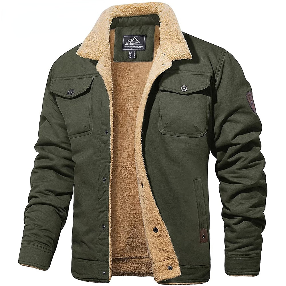 Casey | Cozy Fleece Bomber Jacket