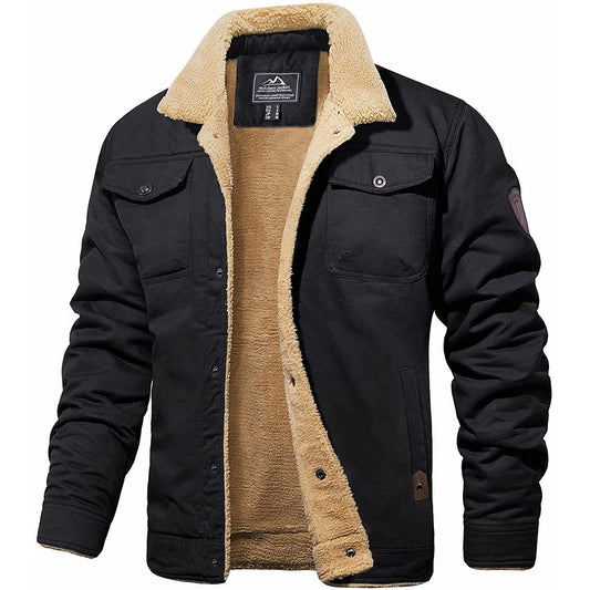 Casey | Cozy Fleece Bomber Jacket