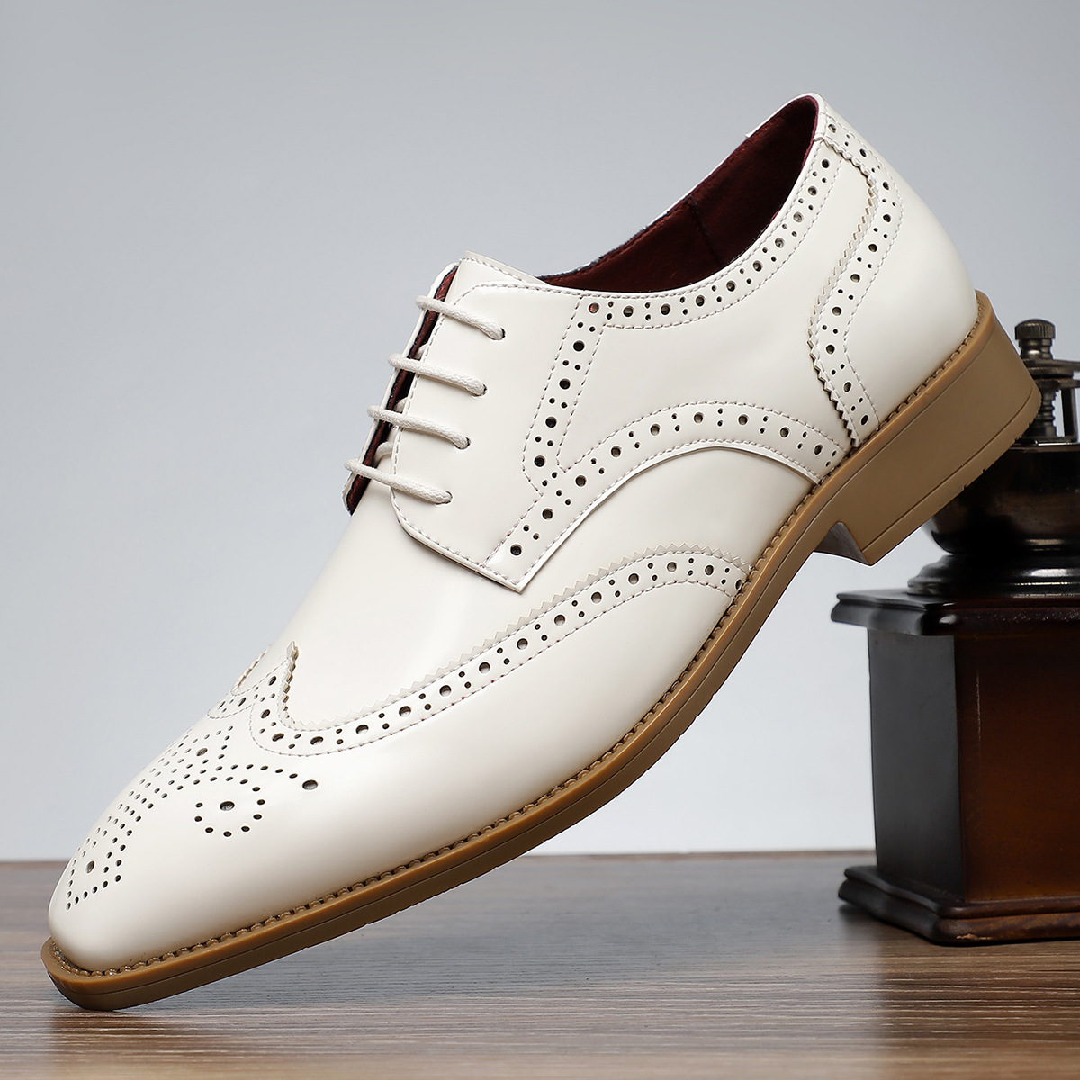Stirling | Leather Brogue Formal Dress Shoes