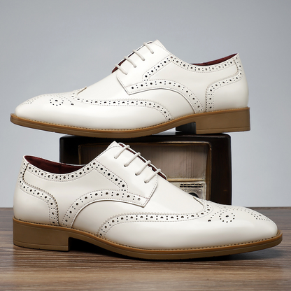 Stirling | Leather Brogue Formal Dress Shoes
