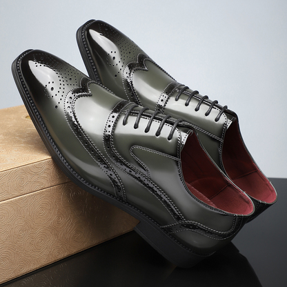 Stirling | Leather Brogue Formal Dress Shoes