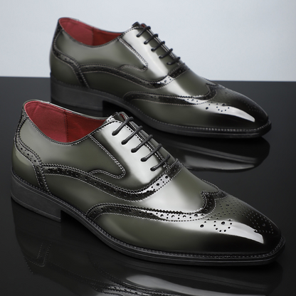 Stirling | Leather Brogue Formal Dress Shoes