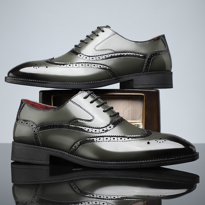 Stirling | Leather Brogue Formal Dress Shoes