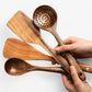 EcoWood | 11-Piece Kitchen Utensil Set with Heat Resistance | Safe Cooking Tools for Non-Stick Cookware - photo 3