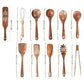 EcoWood | 11-Piece Kitchen Utensil Set with Heat Resistance | Safe Cooking Tools for Non-Stick Cookware - photo 4