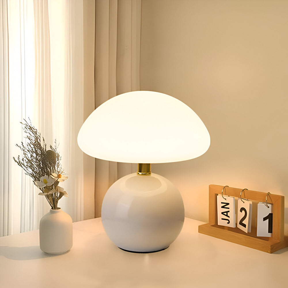 Elegant Collection | LED Table Lamp with 3-Color Mood Lighting | Modern Design for Cozy Atmosphere
