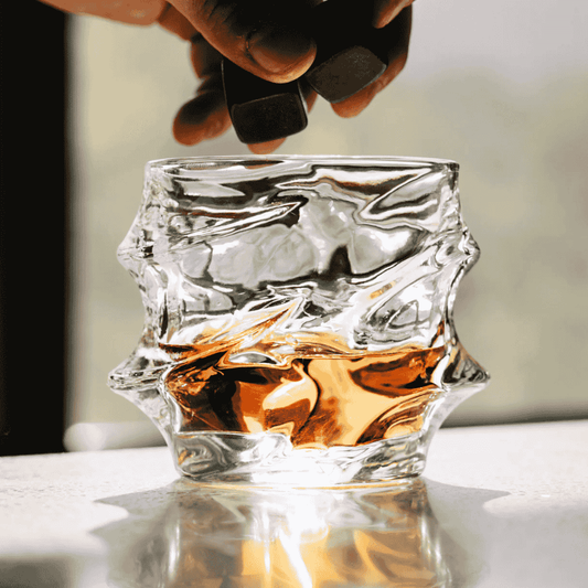 Elegant Crystal Whisky Glass with Intricate Design for Enhanced Tasting Experience