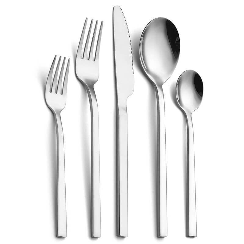 Elegant Cutlery Set | 30-Piece Stainless Steel Tableware with Polished Finish | Modern Design for Everyday Dining