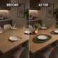 Elegant Dual-Sided Placemats | Waterproof & Oil-Proof Table Mats for Stylish Dining