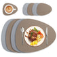 Elegant Dual-Sided Placemats | Waterproof & Oil-Proof Table Mats for Stylish Dining