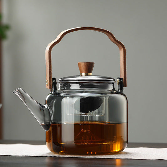 Elegant Glass Teapot with Infuser for Perfect Brewing Experience