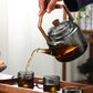 Elegant Glass Teapot with Infuser for Perfect Brewing Experience