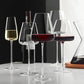 Elegant Hand-Blown Crystal Wine Glasses & Champagne Flutes | Unique Design for Sophisticated Drinking Experience