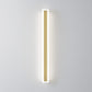 Elegant Linear Outdoor Wall Light with Dimmable LED and IP65 Rating | Modern Golden Design for Stylish Exteriors