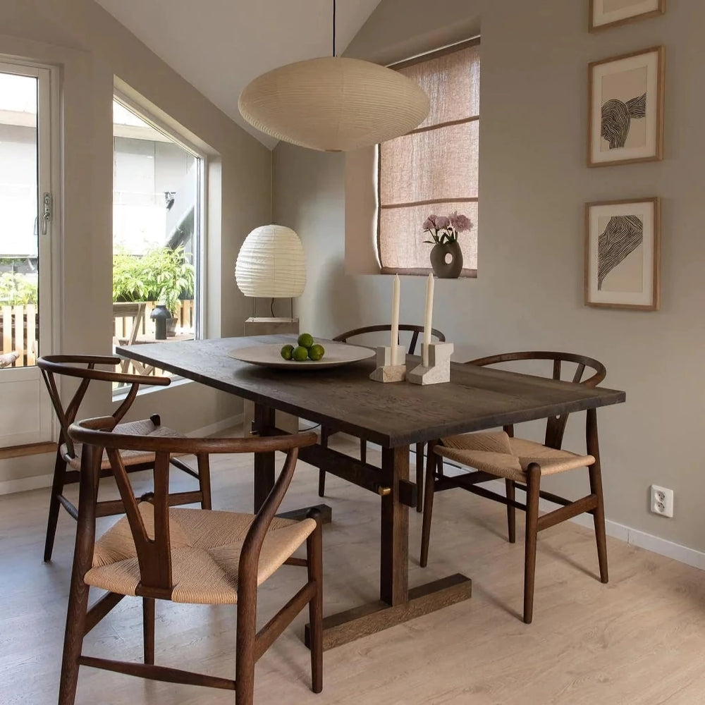 Elegant Paper Pendant Light | Handcrafted Design with Soft Glow | Modern Kitchen Pendant Lighting for Inviting Atmosphere