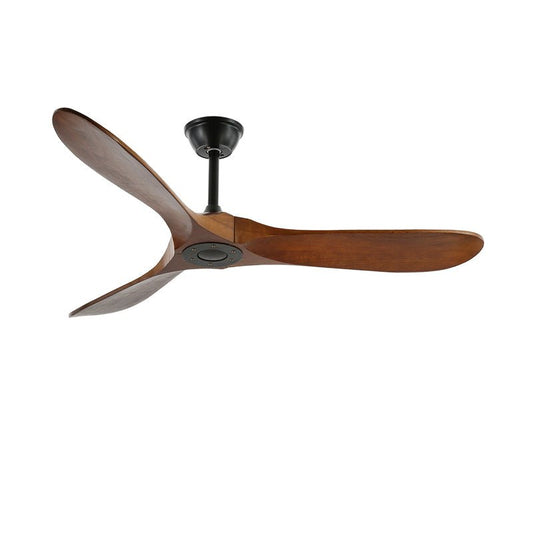 Elegant Wooden Ceiling Fan with Remote Control | Modern Design for Comfort