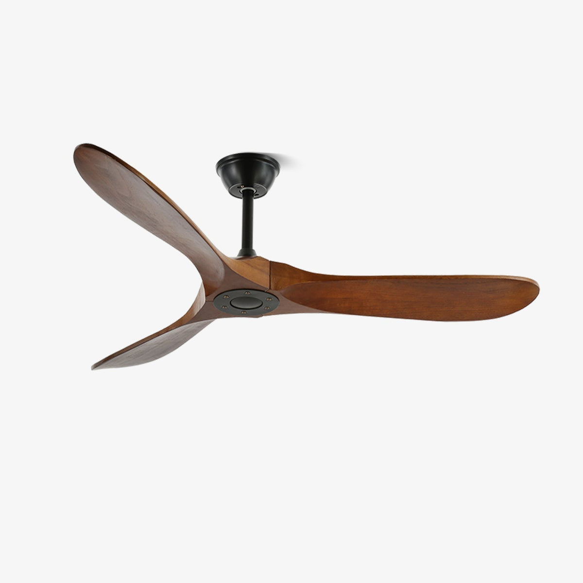 Elegant Wooden Ceiling Fan with Remote Control | Modern Design for Comfort