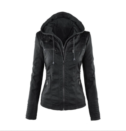 Elisa | Stylish Faux Leather Jacket