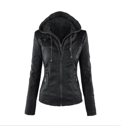 Elisa | Stylish Faux Leather Jacket