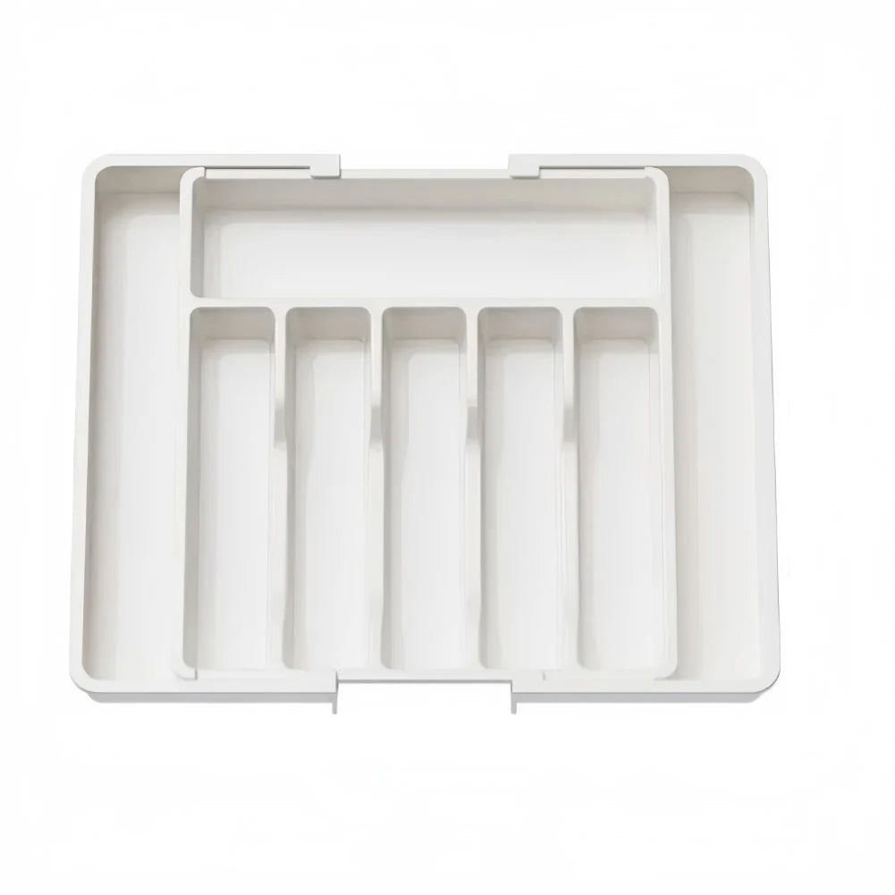 Expandable Kitchen Drawer Organizer | 8-Compartment Cutlery Tray for Efficient Utensil Management - photo 2
