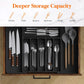 Expandable Kitchen Drawer Organizer | 8-Compartment Cutlery Tray for Efficient Utensil Management - photo 6