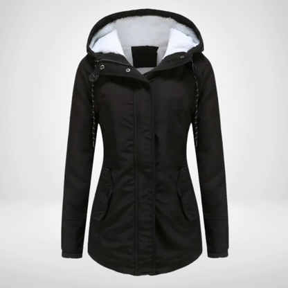 Teresa | Women's Cosy Fleece-Lined Hooded Winter Jacket