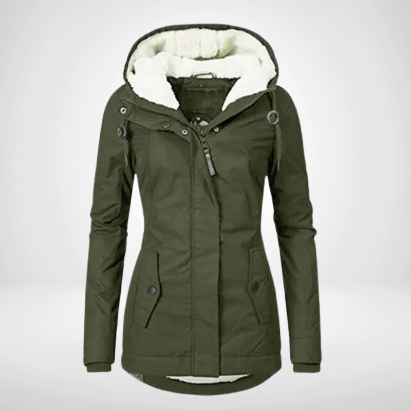 Teresa | Women's Cosy Fleece-Lined Hooded Winter Jacket