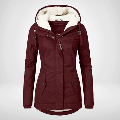 Teresa | Women's Cosy Fleece-Lined Hooded Winter Jacket